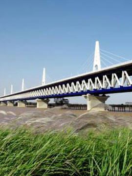 Yellow River Rail-Cum-Road bridge